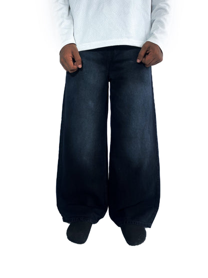 WHITE FOG SHADE WIDE LEG