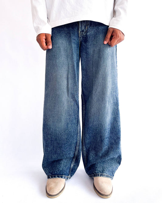 Dark Blue Shade Baggy