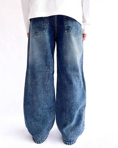 Dark Blue Shade Baggy