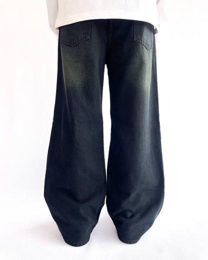 Green Shade Wide Leg Baggy