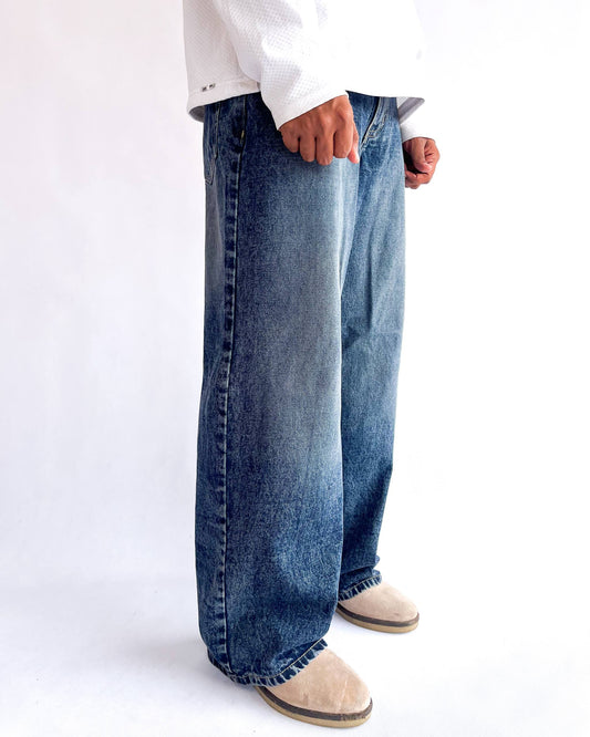 Dark Blue Shade Baggy