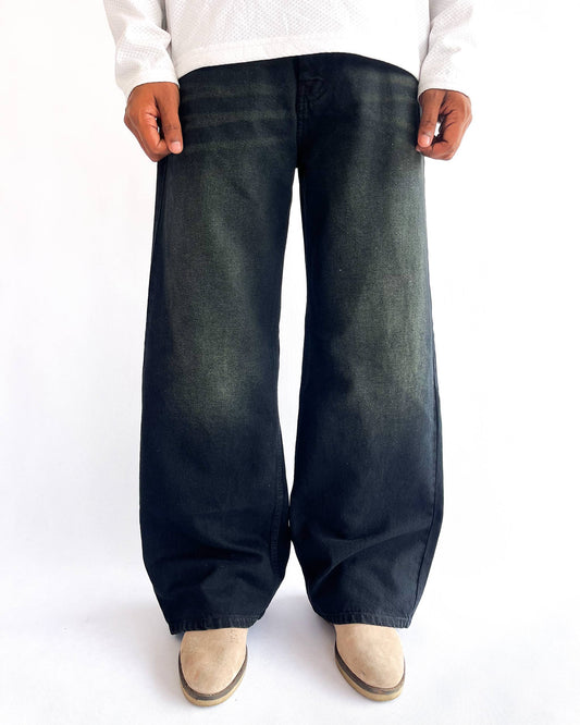 Green Shade Wide Leg Baggy