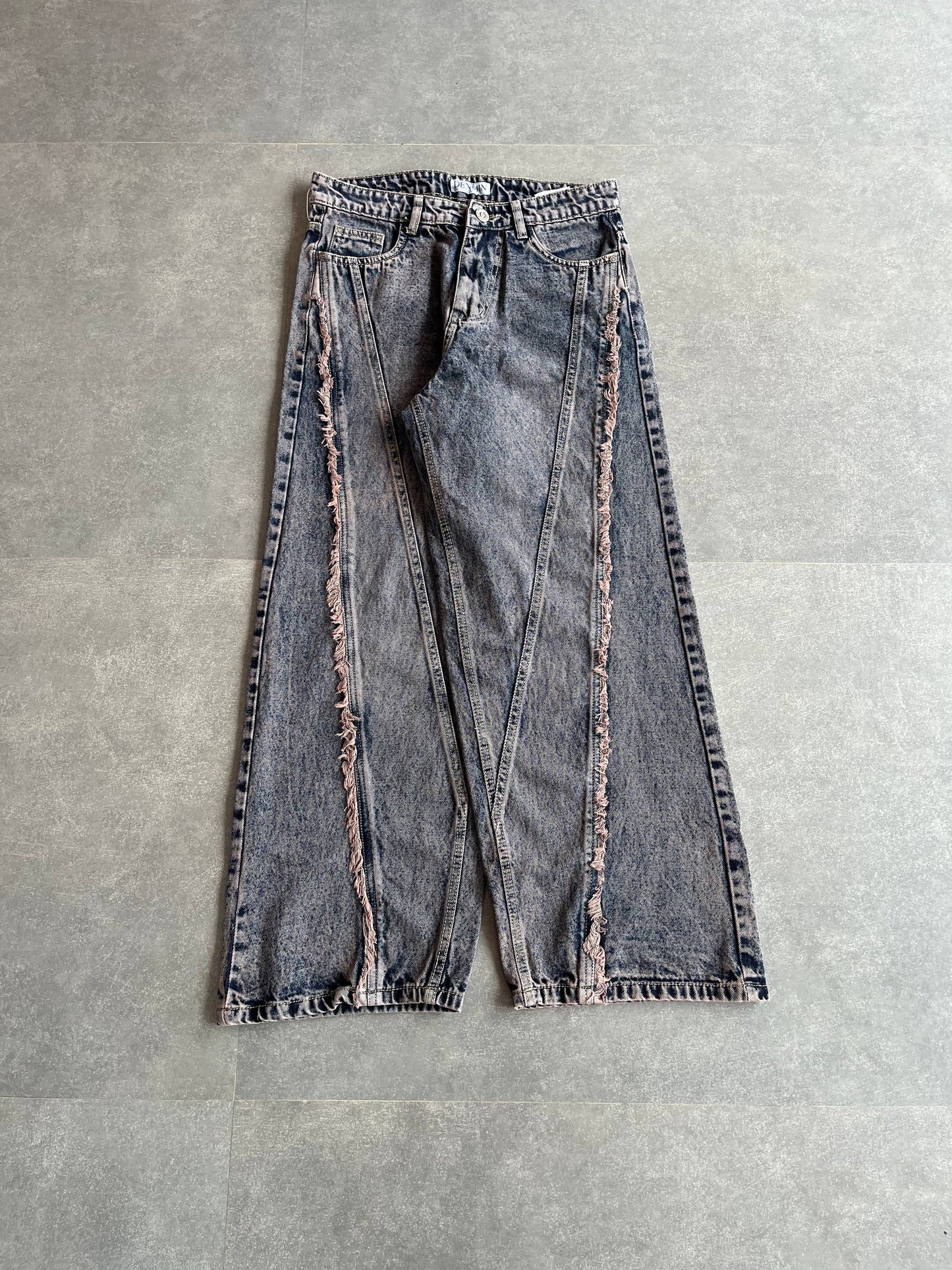 Purple Stone Wash Baggy