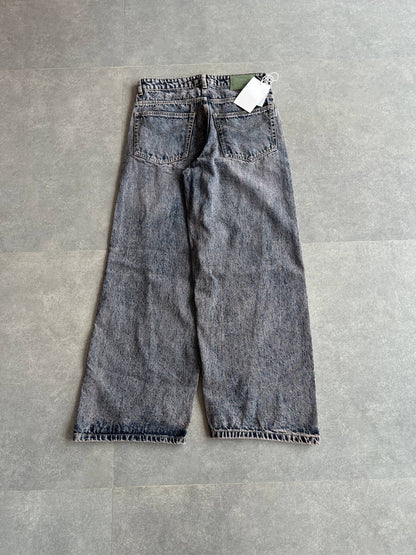 Purple Stone Wash Baggy