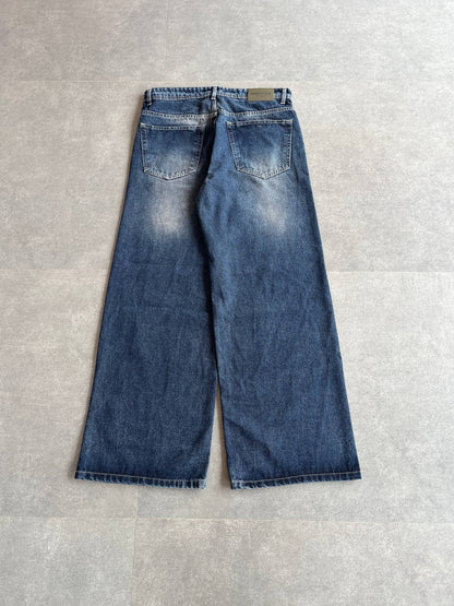 Denim Blue Shade Baggy