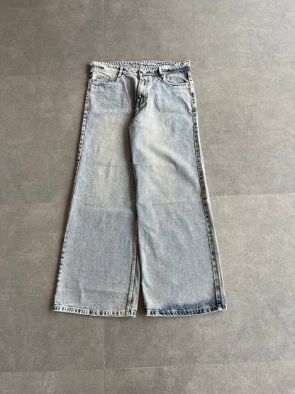 Light Purple Shade Wide Leg Baggy