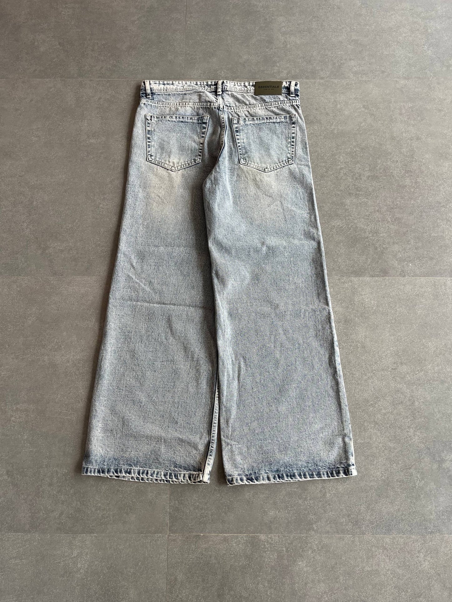 Light Purple Shade Wide Leg Baggy