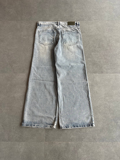 Light Purple Shade Wide Leg Baggy