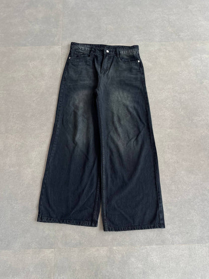 GREENISH GREY WIDE LEG