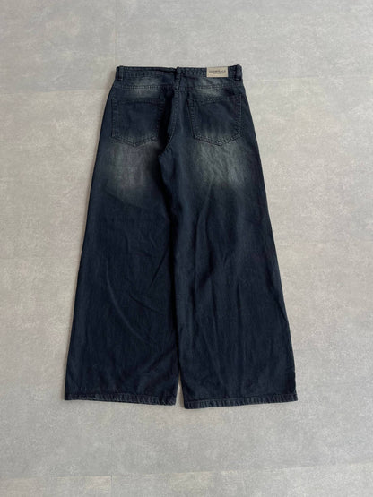 GREENISH GREY WIDE LEG
