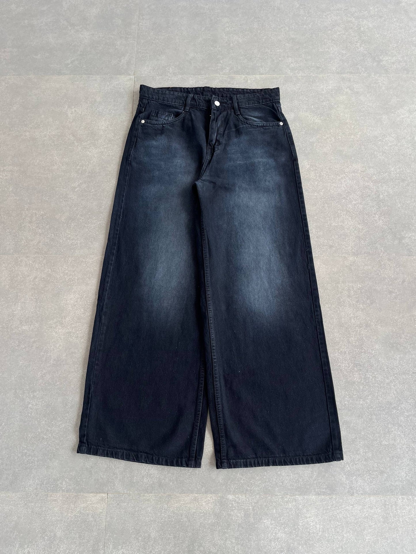 WHITE FOG SHADE WIDE LEG