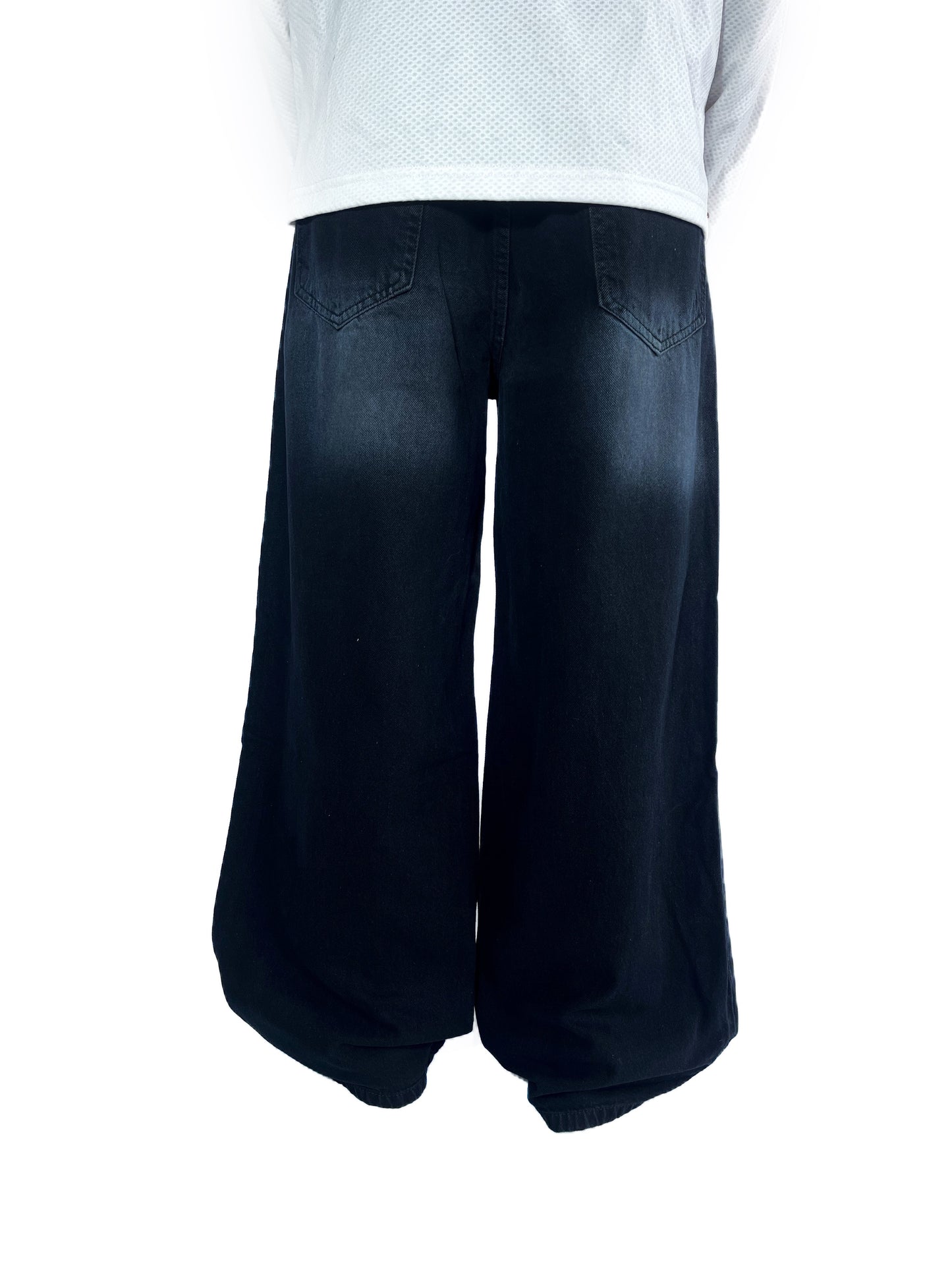 WHITE FOG SHADE WIDE LEG