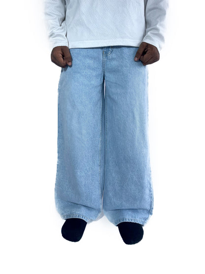SEA BLUE WIDE LEG