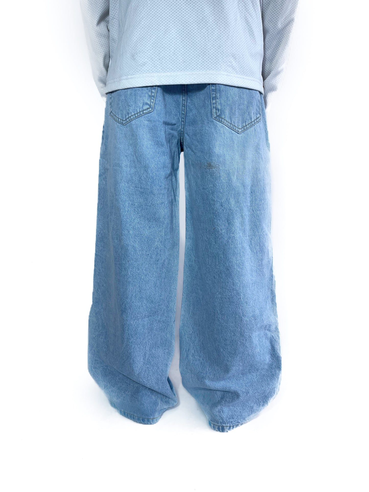 SEA BLUE WIDE LEG